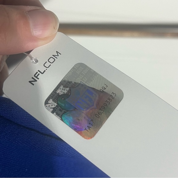 NWT NFL Team Apparel Indianapolis Colts Royal Blue Hoodie Size Large - Picture 4 of 4